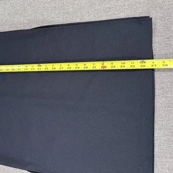 VTG Tracy Evans Maxi Pencil Skirt Women's 9 Black Business Office Side Slit USA - Picture 14 of 15